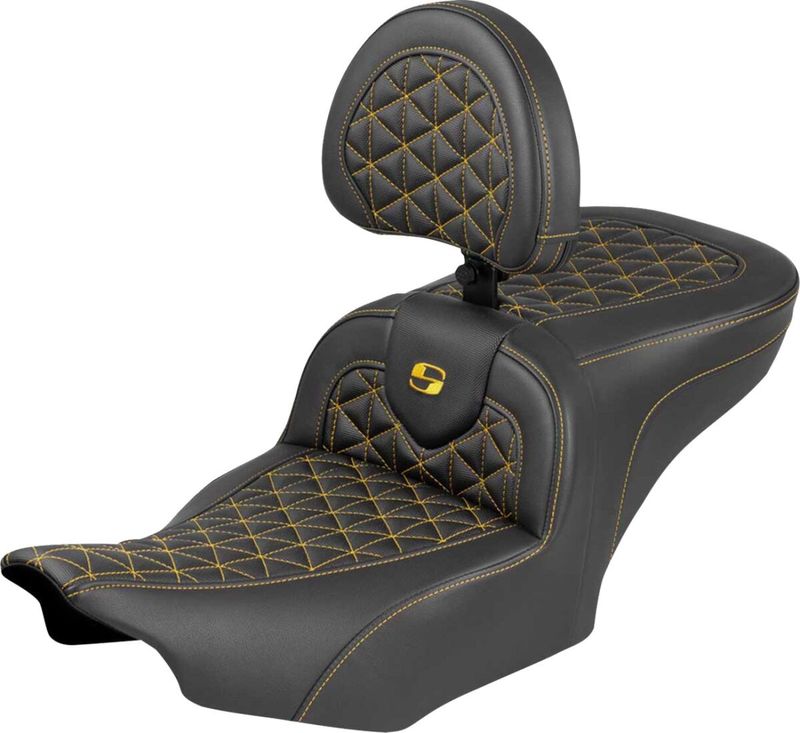 Sadel Saddlemen Roadsofa Reach guld Touring 23-upp 823-07-210B7