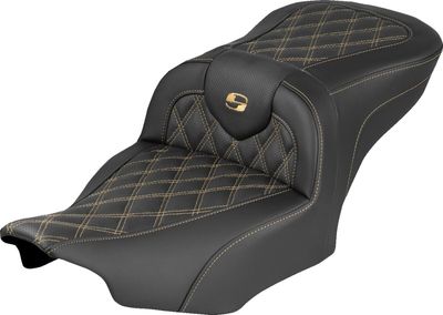 Sadel Saddlemen Roadsofa Lattice guld Touring 23-upp 823-07-18207