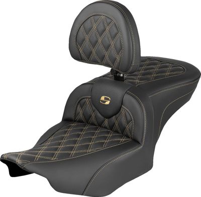 Sadel Saddlemen Roadsofa Lattice guld Touring 23-upp 823-07-182B7