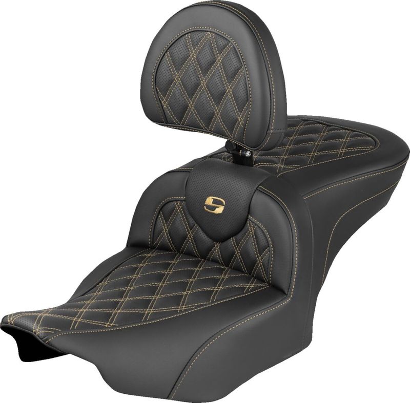 Sadel Saddlemen Roadsofa Lattice guld Touring 23-upp 823-07-182B7