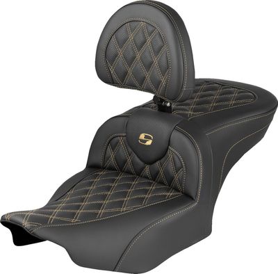 Sadel Saddlemen Roadsofa Lattice guld Touring 23-upp 823-07-184B7