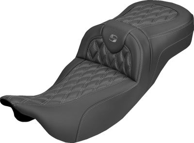 Sadel Saddlemen Roadsofa kolfiber grå Touring 08-upp 808-07B-20702