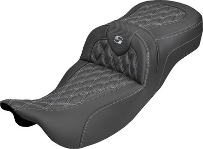Sadel Saddlemen Roadsofa kolfiber silver Touring 08-upp 808-07B-20705
