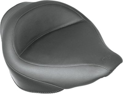 Solosadel Mustang Wide Touring nitar med conchos svart vinyl