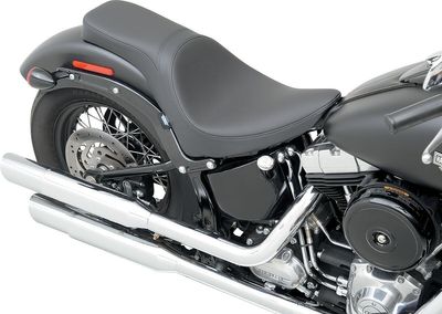 Sadel Drag Specialties Predator 2 slät vinyl svart Softail 11-17
