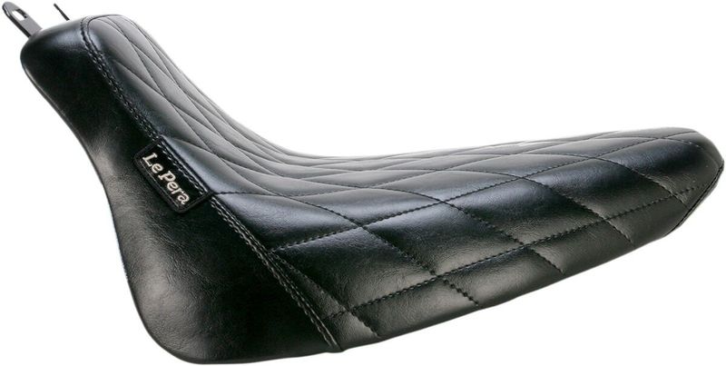 Solosadel Le Pera Bare Bones diamond svart Softail 08-17