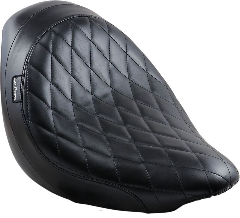 Solosadel Le Pera Sanora diamond svart Softail 06-17
