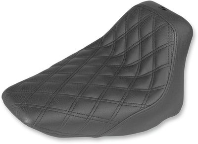 Solosadel Saddlemen Renegade Lattice Saddlegel Flst vinyl Softail 06-17 svart