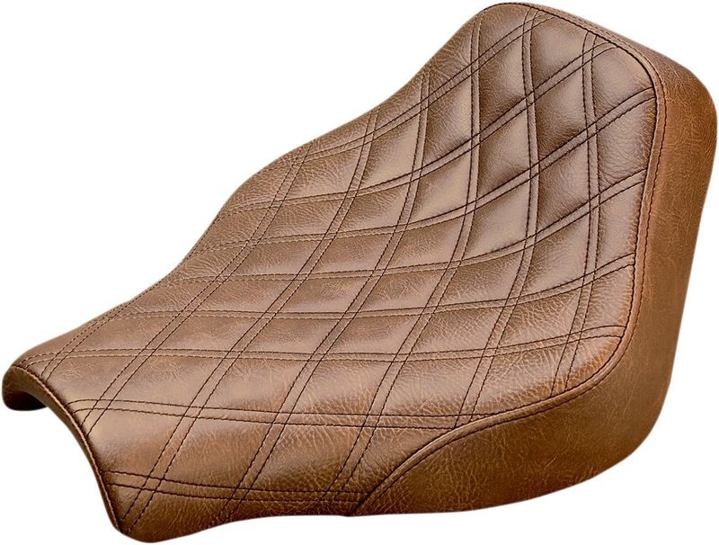 Solosadel Saddlemen Renegade Lattice brun Softail 18-upp 818-30-002BLS