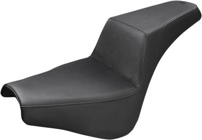 Sadel Saddlemen Step-Up slät svart Softail 18-upp