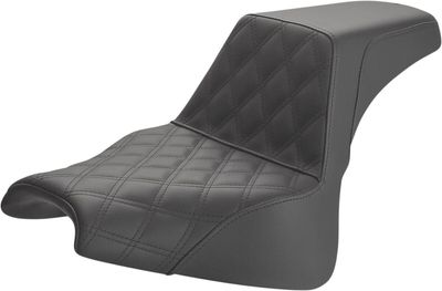 Sadel Saddlemen Step-Up Lattrice diamond svart Softail 18-23