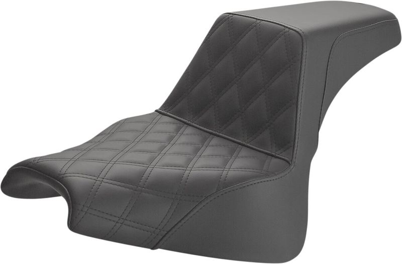 Sadel Saddlemen Step-Up Lattrice diamond svart Softail 18-23