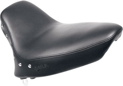 Solosadel Saddlemen Renegade Saddlehyde Saddlegel svart natur Softail 85-99