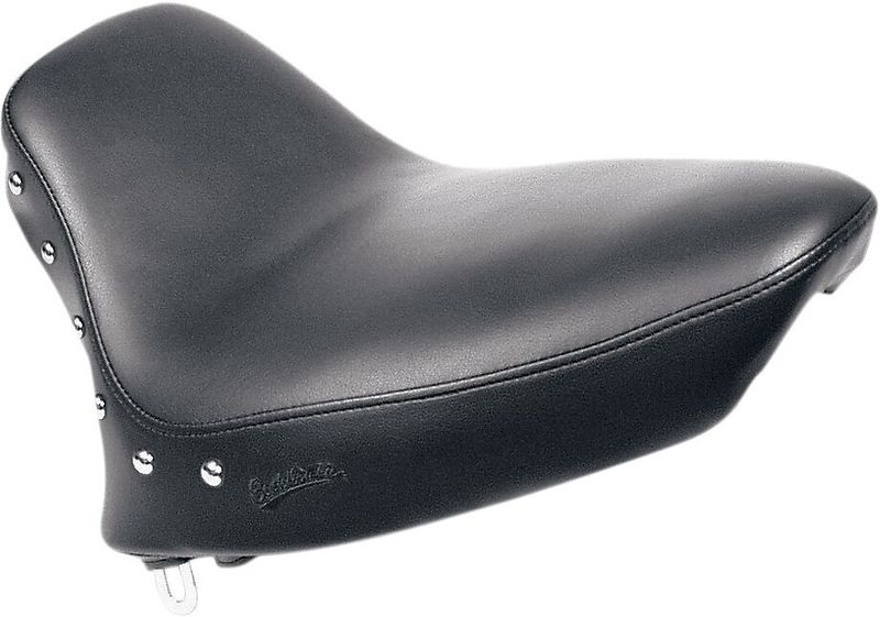 Solosadel Saddlemen Renegade Saddlehyde Saddlegel svart natur Softail 85-99