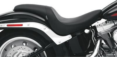 Sadel Drag Specialties Predator vinyl svart Softail 06-17