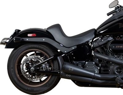 Solosadel Drag Specialties slät Softail 18-upp