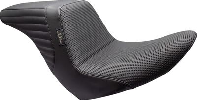 Sadel fram Le Pera Kickflip Basket Weave Softail 18-24