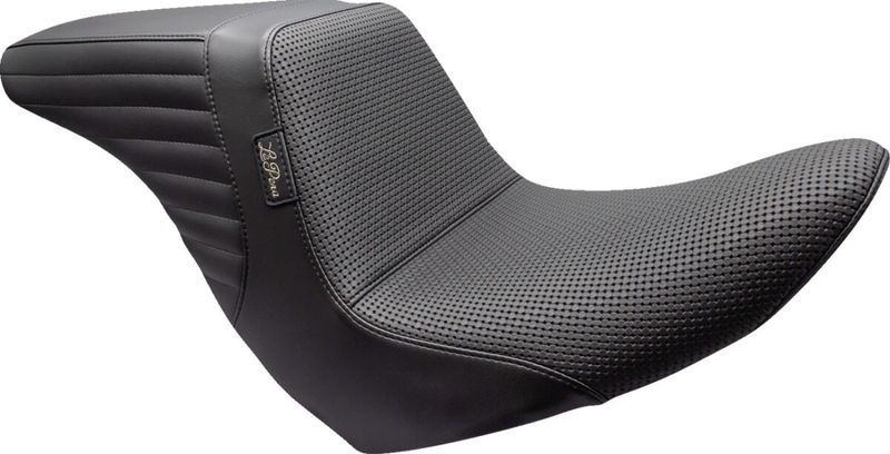 Sadel fram Le Pera Kickflip Basket Weave Softail 18-24