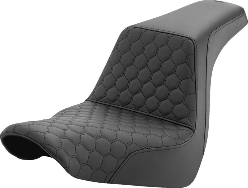 Sadel Saddlemen Honeycomb Step-Up förare Softail 18-upp 818-29-177