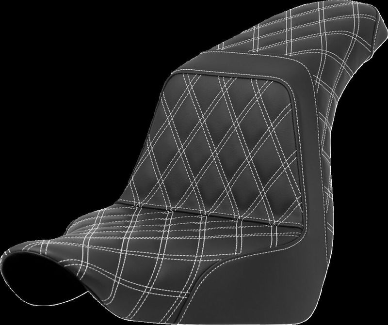 Sadel Saddlemen Lattice Step-Up Softail 18-upp vit