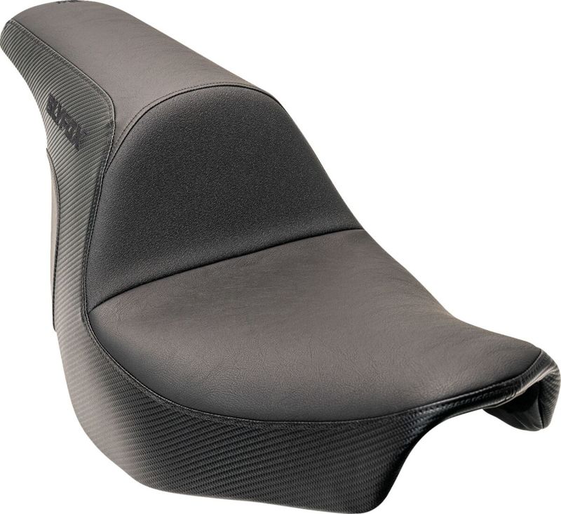 Sadel Slyfox Lowrider Drifter svart Softail 18-24