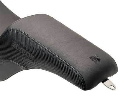 Sadel Slyfox Lowrider Drifter svart Softail 18-24