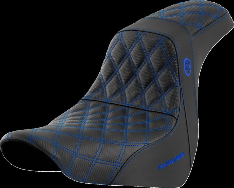 Sadel handtag Saddlemen SDC blå Softail 18-upp SC81829BLU