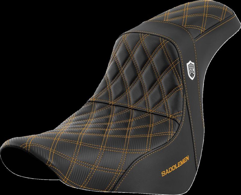 Sadel handtag Saddlemen SDC guld Softail 18-upp SC81829GOL