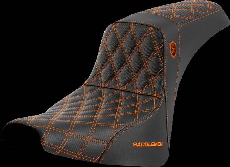 Sadel handtag Saddlemen SDC orange Softail 18-upp SC81830ORA