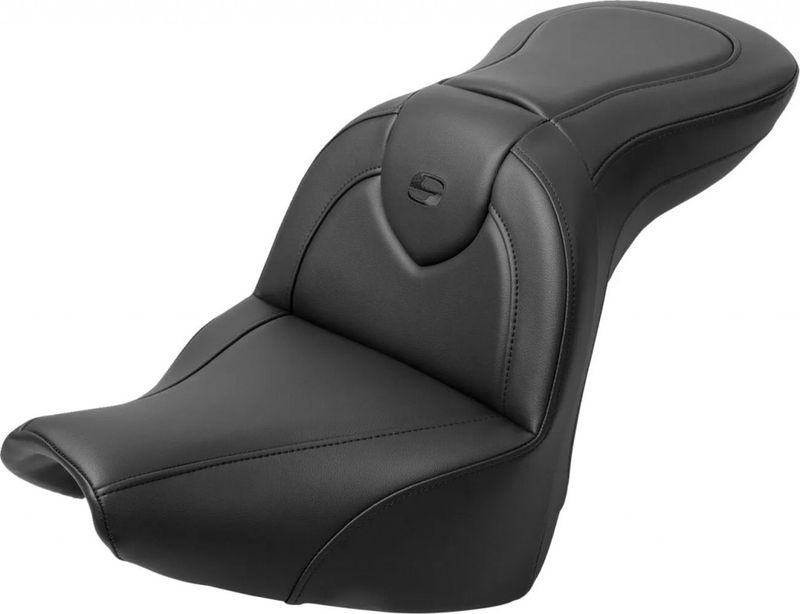 Sadel Saddlemen Roadsofa Reach med ryggstöd Softail 18-20