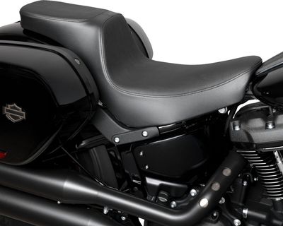 Sadel Drag Specialties Predator 2 slät Softail 18-upp
