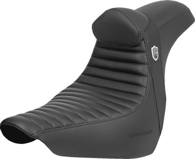 Sadel handtag Saddlemen SDC Gripper med ryggstöd Softail 18-upp SC81829TB