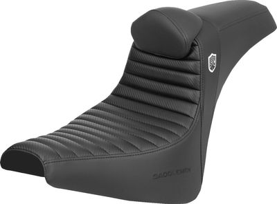 Sadel handtag Saddlemen SDC Gripper med ryggstöd Softail 18-upp SC81830TB