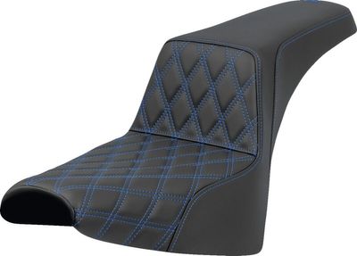 Sadel Saddlemen Lattice Step-Up Softail 18-23 blå