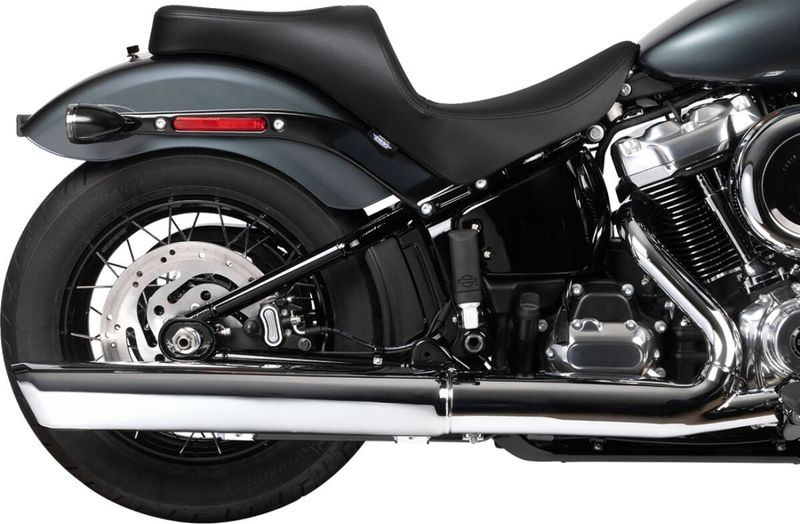 Touringsadel Drag Specialties Freedom läder slät Softail 18-upp