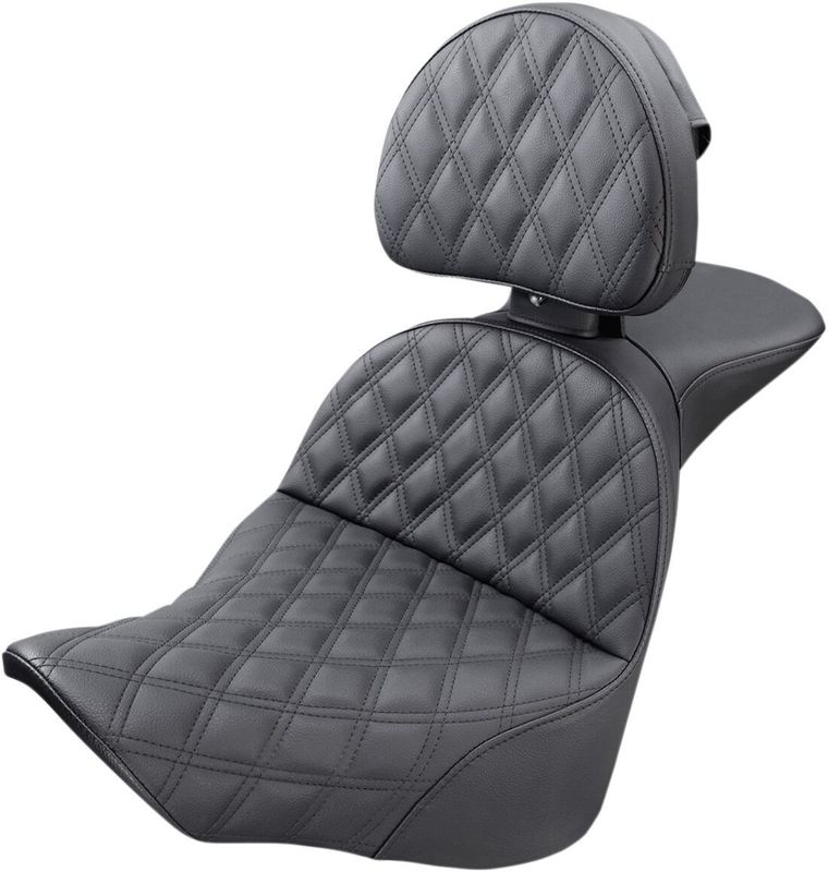 Sadel Saddlemen Explorer Lattice brun Softail 18-upp