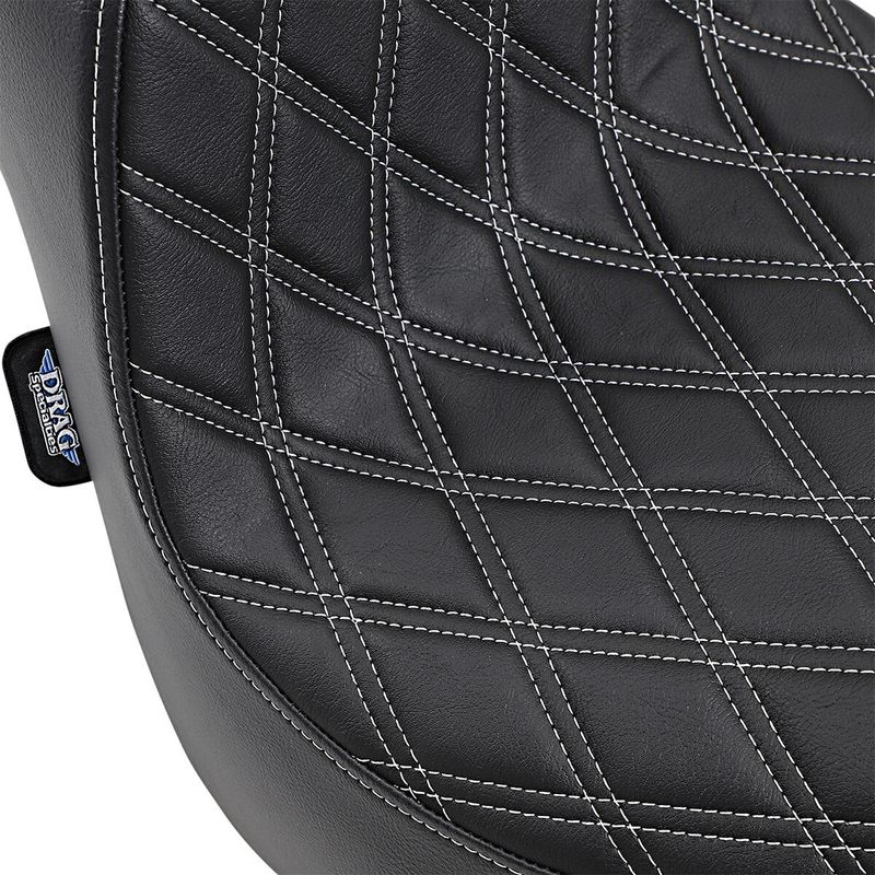 Sadel Drag Specialties Predator III dubbel Softail 18-23 0802-1073