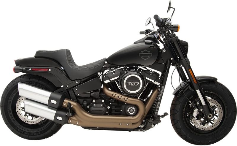 Sadel Drag Specialties Predator III dubbel Softail 18-23 0802-1073