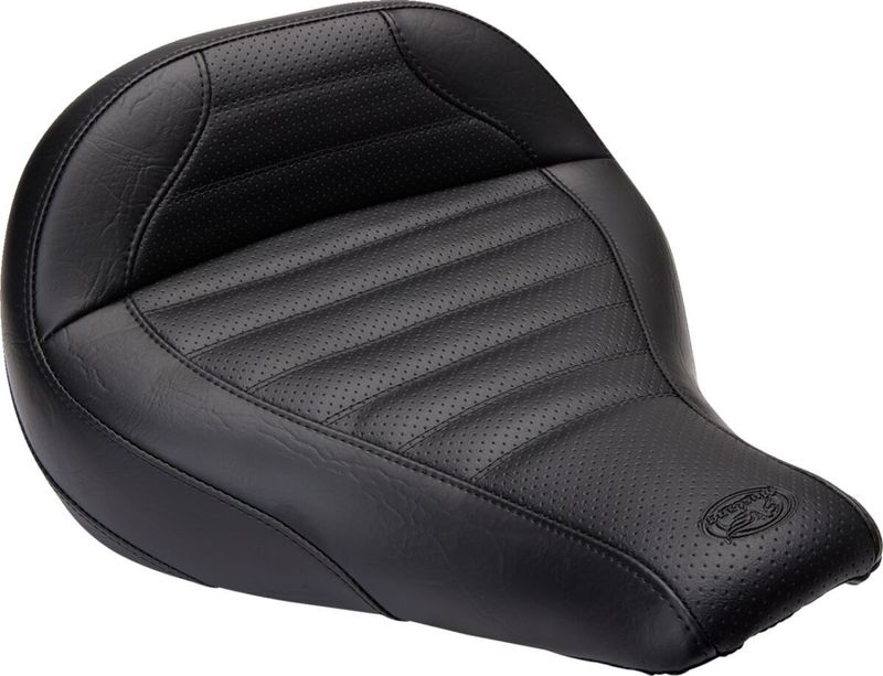 Touringsadel Mustang Standard svart Softail 18-upp 75832