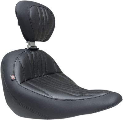 Solosadel Mustang Touring förare justerbar Softail 18-20Softail FXLR Low m.fl.