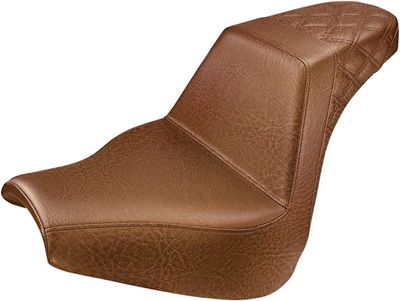 Passagerarsadel Saddlemen Step Up LS brun