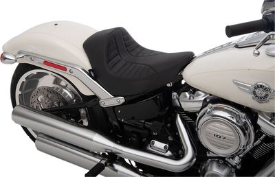 Solosadel fäste Drag Specialties EZ-ON svart Softail 18-upp