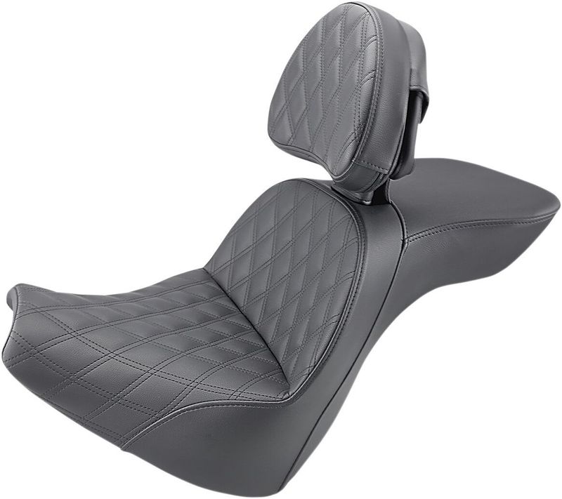 Sadel Saddlemen Explorer Lattice med ryggstöd Softail 18-23
