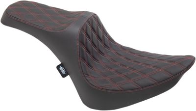 Sadel Drag Specialties Predator III Prediii Ddred dubbel Softail 85-99