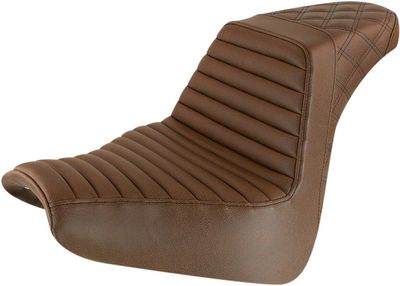 Sadel Saddlemen Step Up tuck and roll och LS brun