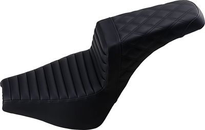 Sadel Saddlemen Step-Up svart Softail 18-upp 818-30-176