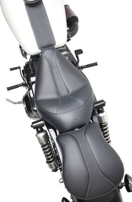 Solosadel Saddlemen Dominator Saddlegel vinyl kolfiber Dyna 96-03
