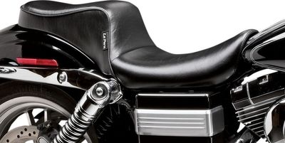 Sadel Le Pera Cherokee slät svart Dyna 04-05 LF-023