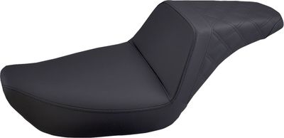 Sadel Saddlemen Step-Up Saddlehyde Saddlegel Fxd svart Dyna 96-03