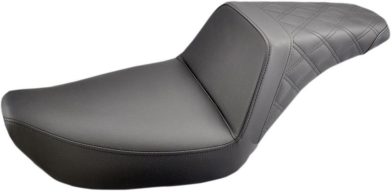 Sadel Saddlemen Step-Up Saddlehyde Saddlegel Fxd svart Dyna 96-03